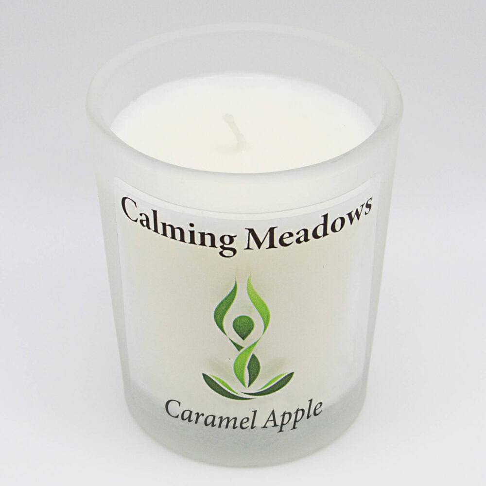 Caramel Apple scented soy candle 2 oz