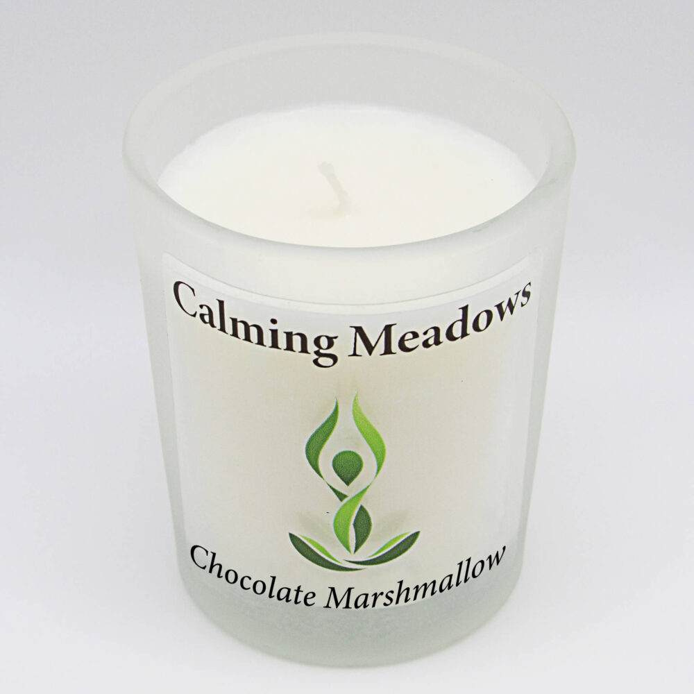 Chocolate Marshmallow scented soy candle 2 oz